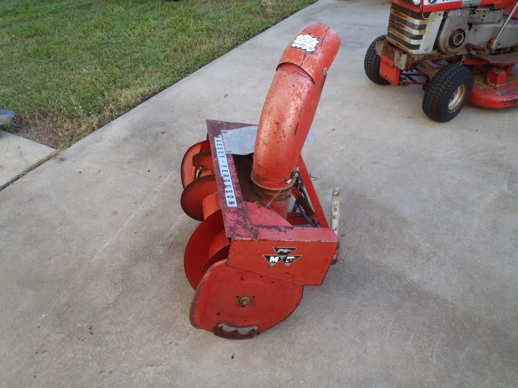 My Massey Ferguson 720 Snow Blower / Thrower Lawn Mower Forums